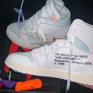 Off-White Jordan 1 Unc SIze 9.5 Men Brand New